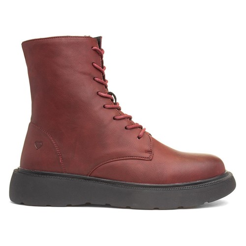Heavenly feet womens boots red - heavenly,